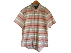 k05251225116　TOMMY HILFIGER　XXLサイズ　赤×グレー×白　　トップス　半袖シャツ　春夏