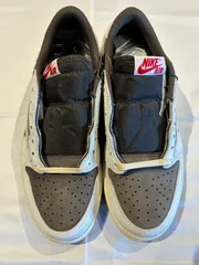 ナイキ×トラヴィススコット　エアジョーダン　ローカット　リバースモカ　25.5cm　S品