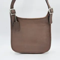 COACH（コーチ）9135 グラブタンレザー ショルダーバッグ ブラウン