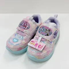 【新品】名探偵プリキュア　キッズ　フラッシュ　スニーカー　3709　ピンクのサムネイル