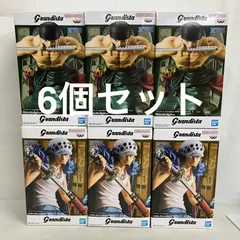 未開封 ONE PIECE ワンピース Grandista ゾロ ロー フィギュア 6個セット SF2A40 c099