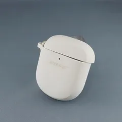 BOSE ワイヤレス充電ケースカバー USED美品 Wireless Charging Case Cover Black シリコンケース カラビナ付き イヤホン 完動品 V1398