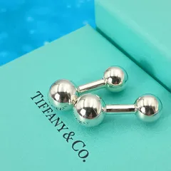 TIFFANY&Co.  ティファニー　カフス 　ダンベル型　カフリンクス　メンズ　シルバー925　オールドティファニーのサムネイル