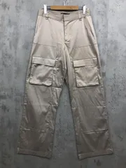 ZARA ザラ ストレートパンツ カーゴ パンツ sizeusa/S/ベージュ ■◆ レディース