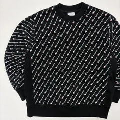 Champion リバースウィーブ 総柄 スウェット XL 黒 チャンピオン REVERSE WEAVE 【3149SA】
