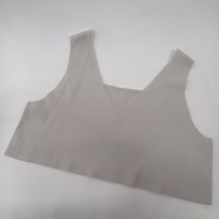 Free shipping. CLOCHE Tank Top, Short Length, Greige, Size 02, Women's Clothing #15647