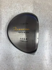 送料無料 PRGR プロギア Reverse DATA WOOD チタン 15° ヘッドのみ　#ura2のサムネイル