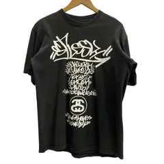 ステューシー STUSSY 90's 00's OLD STUSSY CUSTOMADE 紺タグ World tour Tee 