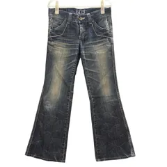 【EDWIN エドウィン】 BLUE TRIP フレアデニムパンツ ジーンズ S インディゴ BT5504 レディース