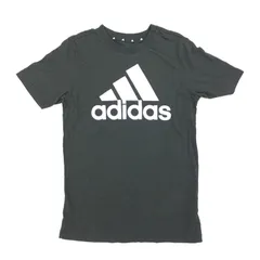 【adidas】　スポーツウエア　Ｔシャツ　半袖　黒　アディダス　キッズウエア