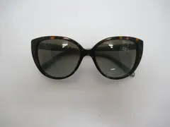TIFFANY&Co. ティファニー  TF4082-A　8015/3M　サングラス　レディース　ユニセックス　 イタリア製　フレーム　中古　used　度なし　人気　定番　即購入OK　K346のサムネイル