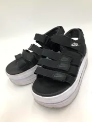 NIKE ナイキ アイコン クラシックDH0223-001 スポーツ サンダル size22.0/黒 ■◆ レディース