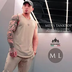 タンクトップ トレーニング メンズウェア ジムウェア ウェアランニング