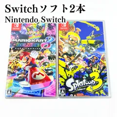 Nintendo Switch スプラトゥーン3 マリオカート8DX ゲームソフト 動作確認済み