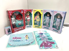 [高松30-0013] 【未開封/80】タカラトミーリカちゃんくじ×セーラーズ グッズまとめ ラスト賞 赤いスタジャンスタイル ・トートバッグ 他 [80サイズ]