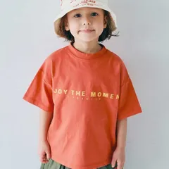 《新品》シンプルロゴPT半袖Tシャツ 90㎝ 120㎝ p.premier レッド 子供服 P207025