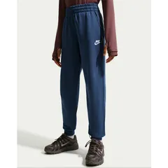 ナイキ キッズ スウェットパンツ 裏起毛 NIKE YTH NSW クラブ フリース ジュニア ロングパンツ 130-160cm 子供服 ジョガーパンツ キッズウェア  子ども スエット 紺 ネイビー 青 長ズボン ボトムス スポーツ  /FD3008-461