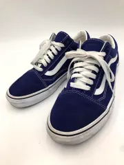 VANS バンズ 508357 オールドスクール スエード キャンバス ローカット スニーカー size26.0cm/青 ■■ メンズ