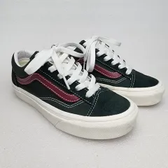 VANS スタイル 36 ヴィンテージ スウェード レディース/キッズ スニーカー (220mm)