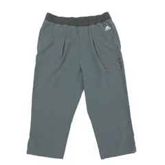 【adidas】　美品　スポーツウエア　長袖　黒　グレー　キッズウエア　アディダス