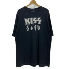 winter land　バンT　KISS　Tシャツ　半袖　カットソー　トップス　クルーネック　プリント　(C)2006 KISS Catalog.　バンド　オーバーサイズ　古着　/1107