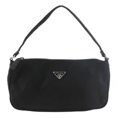 【PRADA】プラダ アクセサリーポーチ ハンドバッグ ナイロン 黒 レディース ポーチ