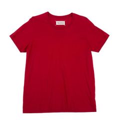 マルタンマルジェラMartin Margiela 10 クルーネックTシャツ 赤46