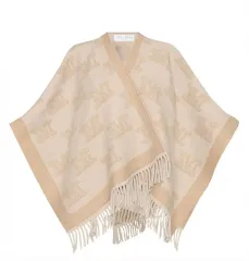 カシミア ポンチョ ケープ