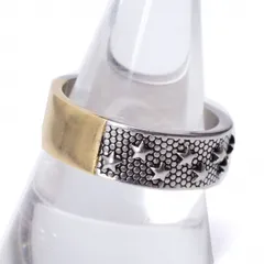 メゾンマルタンマルジェラMaison Martin Margiela エンボス加工スターリング シルバーゴールド9(24号)のサムネイル