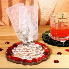 No.467 シリコンモールド 宝石 18種類 ジュエル レジン ネイル デコパーツ