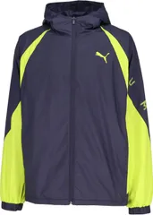 プーマ PUMA TAD 裏起毛トリコットライナーFZJKT ジャケット アウター パーカー フード 上着 ウインドブレーカー メンズ レディース 大人 撥水 防風 トレーニング  528011 16 NEWNAVY