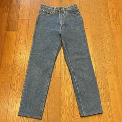 90年代製 Levi's W505-0217 レディース ハイウエスト テーパード デニムパンツ