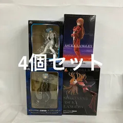 未開封 新劇場版 エヴァンゲリオン フィギュア アスカ 綾波レイ 4個セット SF2A84 c107