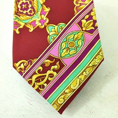 GIANNI VERSACE ジャンニヴェルサーチ ネクタイ 100%シルク イタリア製