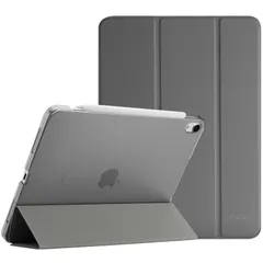 【在庫処分】ProCase iPad Air 11インチ ケース M3 (2025) / M2 (2024) / iPad Air 第5世代 / 第4世代 軽量 スタンド 三つ折り フォリオ保護ケース 半透明バックカバー Apple Pencil 2対応 対応