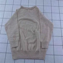 ◇ Θ 無印良品 MUJI ボトルネックセーター レディース オートミール XS〜S E  【1602040014642】