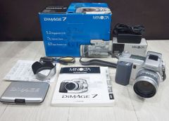 動作良好】当時15万円 新品電池付き MINOLTAネオ一眼DiMAGE 7i - メルカリ