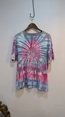 USA POPな ヘインズ　Hanes　ヴィンテージ Tシャツ パープル　ブルー　ダイタイ　Lサイズ