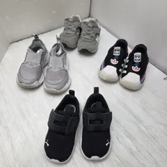 S02136 プーマ アディダス ナイキ ニューバランスシューズ 14.0cm 4セット