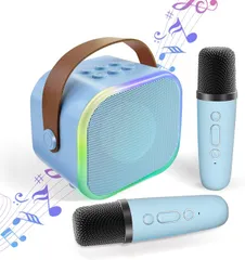 カラオケセット Bluetooth マイク 2本 家庭用 カラオケマイク マイク