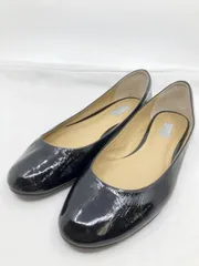 MARGARET HOWELL idea マーガレットハウエル アイデア アーモンドトゥ    フラット パンプス size24.5/黒■■レディースのサムネイル