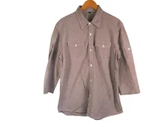 k03251126076　無印良品　XLサイズ　マルチカラー　　トップス　長袖シャツ　通年