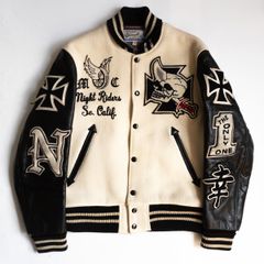 Triple Ace Club トリプルエースクラブ 袖レザー スタジャン L - メルカリ