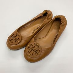美品】トリーバーチ バレエ フラット シューズ 22cm ブラウン - メルカリ