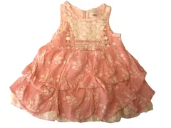 k03251118091　Souris　90サイズ　Pink　　ワンピース or ドレス　ワンピース　春夏