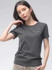 EMPORIO ARMANI (エンポリオアルマーニ) レディース Tシャツ 半袖