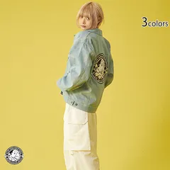 紋紋デニムジャケット◆GALFY