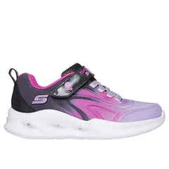 サイズ17.5cm、SKECHERS(スケッチャーズ) SKECHERS SOLA GLOW-COLOR BREEZE スポーツスタイル シューズ キッズシューズ 303713L