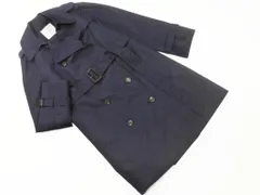 INED イネド トレンチ コート size7/紺 ■◇ レディース