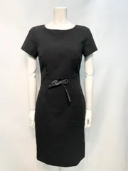 2329 GINZA COUTURE ERUKEI エルケイ　ウエストリボン　ミディ　半袖　タイト　伸縮性　キャバドレス　2サイズ